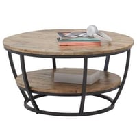 Table basse Jambi | Ø86 x 44 cm | Oak design