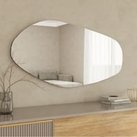 Bella Miroir | 60 x 120 cm | Forme organique | Noir