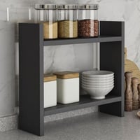 Denver Étagère de cuisine | 100 % MÉLAMINE | Anthracite