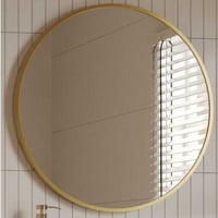 Miroir Azul - Ø60cm - décor chêne