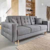 Canapé trois places Odegaard | 233 x 92 x 93 cm | Gris
