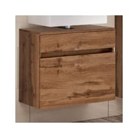 Meuble sous lavabo Brama 60cm 1 tiroir - chêne wotan 