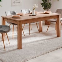 Table à manger Breanna 160/215 x 90cm-chêne artisanal