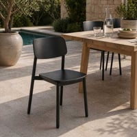 Chaise de jardin Minos Gescova - Aluminium mat anthracite