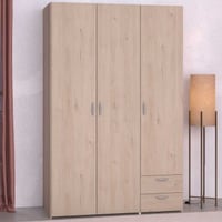 Armoire Salvador | 3 portes, 2 tiroirs | Chêne Jackson