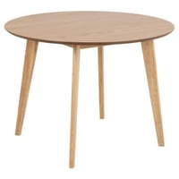 Table de salle à manger Roxby Ø105 cm - chêne