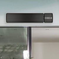 Chauffage de terrasse électrique Hermes - noir