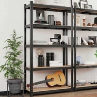 Rayonnage en acier robuste avec 5 étagères, capacité 875 kg, 40 x 90 x 180 cm