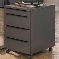 Tiroir à roulettes Hermoso | 42 x 60 x 63 cm | Anthracite