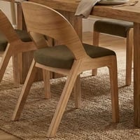 Chaise Ulrike - bois/brun