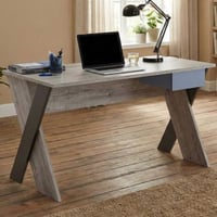 Bureau Nano 135 cm pieds forme X