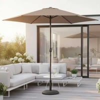 Parasol Norman - Ø300cm - aluminium - taupe