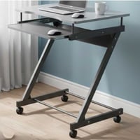 Table d'ordinateur | 60 x 49 x 76 cm | Gris