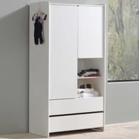 Armoire 2 portes Kiddy - blanc