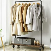 Etagère à vêtements Allsop | 104,5 x 40 x 162 cm | Marron-noir