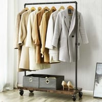 Portant Scout sur roulettes - brun/noir