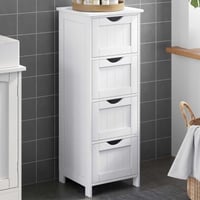 Sideboard Barkley | 30 x 30 x 82 cm | Blanc