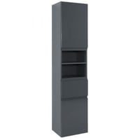 Armoire colonne Cardiff | 40 x 35 x 180 cm | Gris