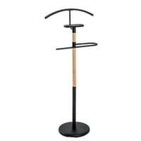 Porte-manteau sur pied | 47 x 29 x 112 cm | Noir, peint par poudrage