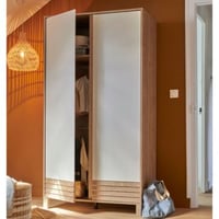Armoire enfant Achil | 101 x 58 x 194 cm | Blonde Oak design
