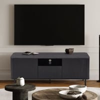 Lagos 140 cm TV Meubel - Donkerbruin MDF