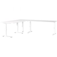 Bureau d'angle Hermoso | 240 x 200 x 71 cm | Blanc
