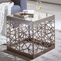 Table d'appoint | 50 x 50 x 50 cm | Bronze