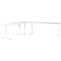 Bureau d'angle Hermoso | 260 x 220 x 71 cm | Blanc