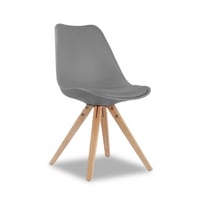 Chaise de salle à manger Lady - gris