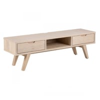 Meuble TV Sieg 150cm 2 tiroirs - chêne 