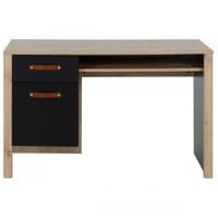 Bureau Liam 122cm avec 1 tiroir & 1 porte - chêne artisan