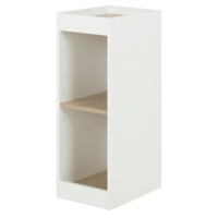 Armoire Mia 43x85 - blanc/châtaignier