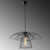 Opviq Lustre | 50 cm de diamètre | 123 cm de hauteur | Hauteur réglable | Corps en fer