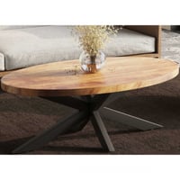 Table basse Madeira | 130 x 70 x 45 | Design de bois de mangolier