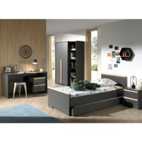 Combinaison de chambre d'enfant 8 London-blanc/hêtre