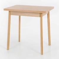 Table à manger Trina 75/112x55x74 cm- hêtre