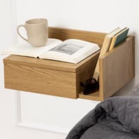 Table de chevet Ashton avec tiroir - chêne sauvage