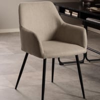 Chaise de salle à manger Lizzy - tissu beige