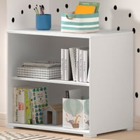 Bibliothèque Sammie 68x43x62cm - avec 1 étagère - blanc