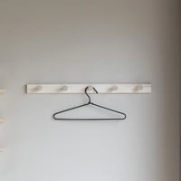 Abano Porte-manteau en peuplier naturel - L:70cm