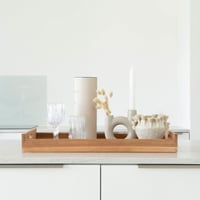 Plateau Faro - 58x38 cm - bois teck
