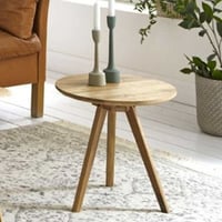 Table d'appoint | Ø40 cm x 40 cm | Design en chêne