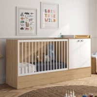 Lit de conversion Arthur | 194 x 66 x 108 cm | Artisan Oak