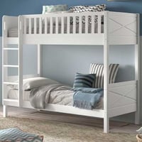 Lit superposé Scottie - blanc 