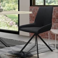 Chaise Rufus - noir