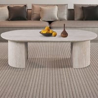 Table basse Lagos - 120x70x38cm - travertin