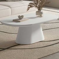 Table basse Tavares - 120x70x40cm - écru