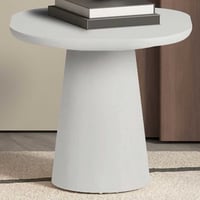 Table d'appoint Tavares - 55x55x50cm - blanc