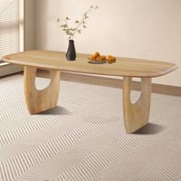 Table à manger Braga - 200x100x76cm - bois de manguier massif 