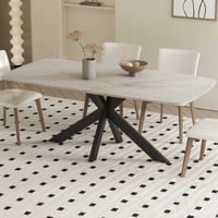 Table de salle à manger Apollo | 180 x 90 x 76 cm | Shakespeare Grey design